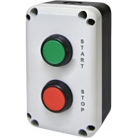 Кнопковий пост Eti ESB2-V4 Standart START/STOP зелена/червона (4771626)