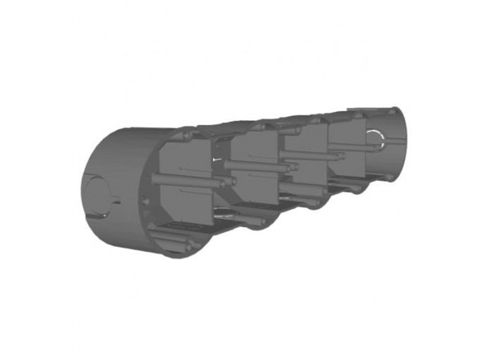 Коробка под розетку Kopos KP 64/5L на 5 мест