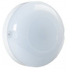 Круглий LED світильник IEK ДПО 1001 LDPO3-1001-008-4000-K01 8Вт 4000K IP54 з акустичним сенсором