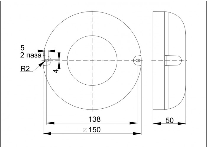 Круглий LED світильник IEK ДПО 1001 LDPO3-1001-008-4000-K01 8Вт 4000K IP54 з акустичним сенсором