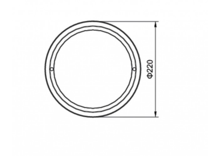Круглый накладной уличный светильник Philips 911401735872 Signify 20Вт WT045C 230В 4000К IP54 (белый)