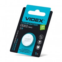 Літієва батарея Videx CR2032 (CR2032 1B) 1 шт