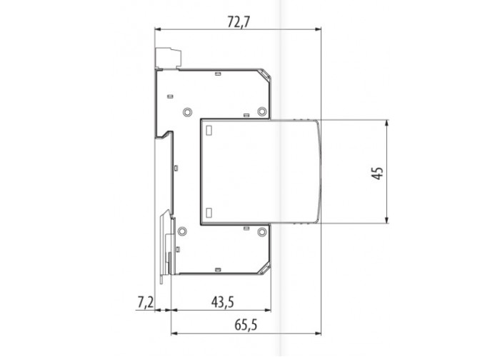 Обмежувач перенапруги ETI 002440419 ETITEC D T3 440/3 (1+0) 1p