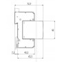 Обмежувач перенапруги ETI 002440419 ETITEC D T3 440/3 (1+0) 1p