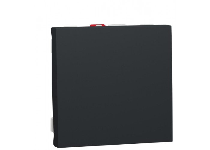 Одноклавишный выключатель Schneider Electric NU320154 (схема 1) 10А 2М (антрацит)