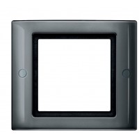Одномісна рамка з гвинтовим кріпленням Schneider Electric Aquadesign MTN401114 (антрацит)