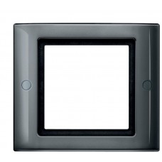 Одномісна рамка з гвинтовим кріпленням Schneider Electric Aquadesign MTN401114 (антрацит)