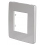 Однопостовая рамка Schneider Electric NU280255 (хром/белый)