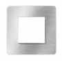 Однопостовая рамка Schneider Electric NU280255 (хром/белый)
