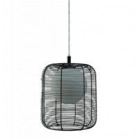 Пластиковий підвісний світильник Philips 915004240001 Massive Debussy 408473010 1x60Вт 230В Black