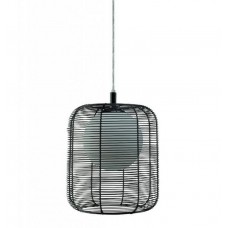 Пластиковий підвісний світильник Philips 915004240001 Massive Debussy 408473010 1x60Вт 230В Black