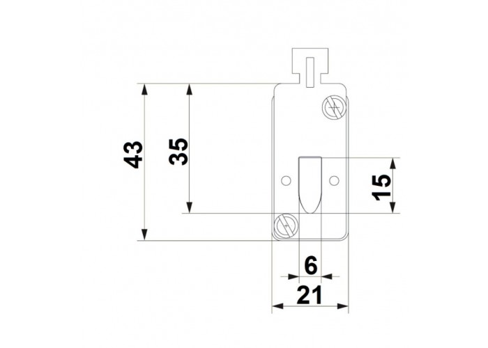 Плавка для вставки Schrack ISP00050 NH 50A розмір 000+00