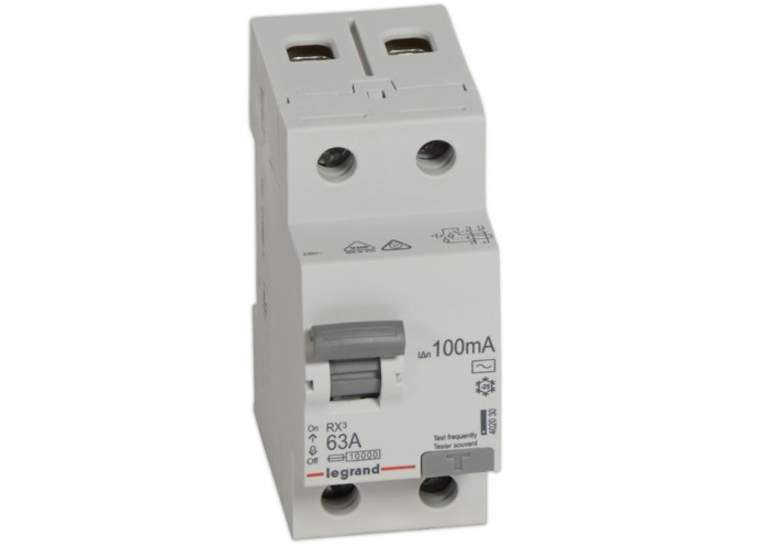 ПЗВ Legrand (402030) RX3 2P 63А 100mA AC