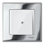 Рамка одинарная M-ELEGANCE metal хром Merten, MTN403139