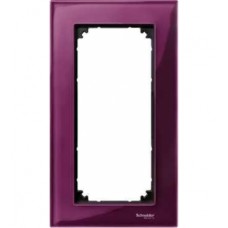 Рамка подвійна M-ELEGANCE glass рубін Merten, MTN4025-3206