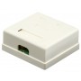 Розетка двопортова LogicPower LP2304 (LP-214) RJ-45 Cat.5e FTP
