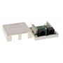 Розетка двопортова LogicPower LP2304 (LP-214) RJ-45 Cat.5e FTP