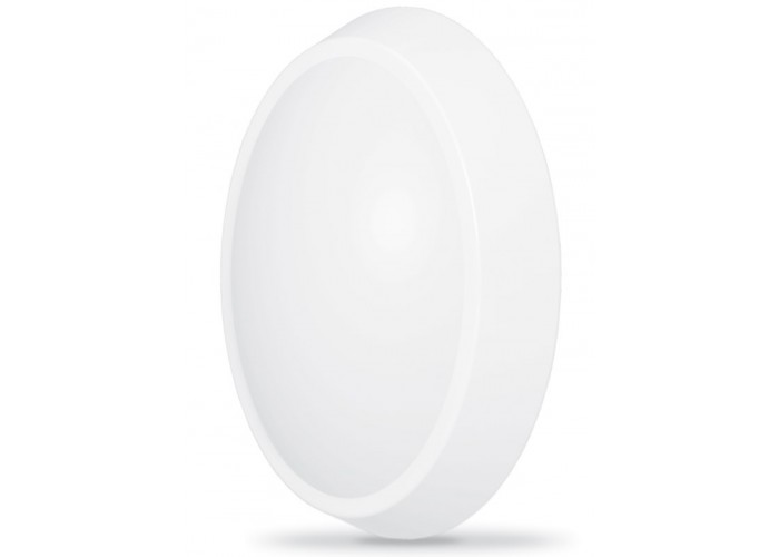 Сенсорний вологозахищений світильник Videx 12Вт 5000K IP65 (VL-BHO-125PW-S) білий