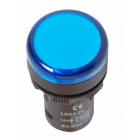 Синій LED індикатор Schrack BZ501212ME 24В AC/DC