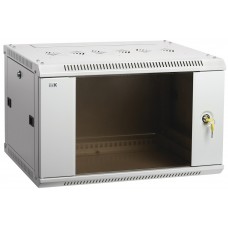 Сірий серверний шафа 19" ITK LWR3-18U66-GF LINEA W 18U 600x600мм