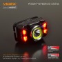 Світлодіодний налобний ліхтарик Videx 410Лм 5000K (VLF-H035C)
