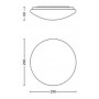 Світлодіодний світильник Philips 915004488701 31816 LED 20Вт 2700K White