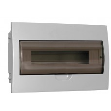 Вбудований пластиковий щиток IEK MKP12-V-18-40-10-L ЩРВ 18 модулів Light IP41