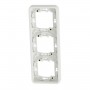 Вертикальна 3-постова рамка Schneider Electric MUR39109 IP55 (біла)