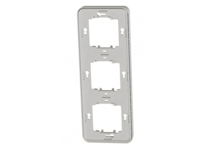 Вертикальна 3-постова рамка Schneider Electric MUR39109 IP55 (біла)