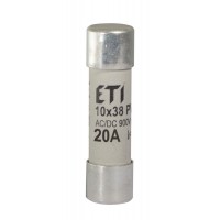 Запобіжник ETI 002625034 CH 10x38 gR-PV 20A 900V (30kA)