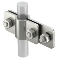 З'єднувач OBO Bettermann (5001366) Rd8-10 FL40 до заземлення шпильки OMEX D = 20мм VA з нержавіючої сталі