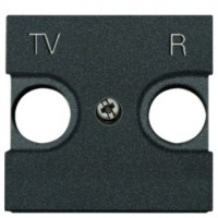 TV-R накладка ABB Zenit N2250.8 AN 2М (антрацит)