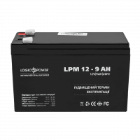 Акумулятор LogicPower AGM LPM 12-9.0 AH 12В