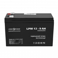 Акумулятор LogicPower AGM LPM 12-9.0 AH 12В