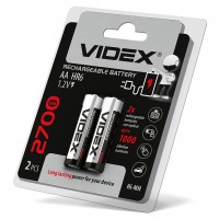 Акумулятор Videx AA 2700мАч (HR6/2700/2DB) 2 шт