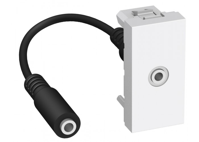 Аудио Jack 3.5мм розетка Schneider Electric Altira ALB44371 (белый)