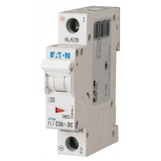 Автоматичний вимикач Eaton PL7-C50/1-DC 250В DC 50А C