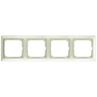 Чотиримісна рамка ABB Basic 55 2CKA001725A1514 2514-96-507 (білий шале)