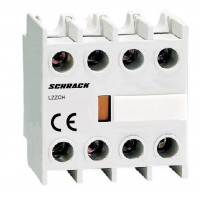 Додатковий фронтальний контакт Schrack LZZCH022 2НO+2НЗ для Cubico Classic