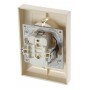 Розетка ABB basic55 cлонова кість 2-на з заземленням ( 2CKA002014A1463 )