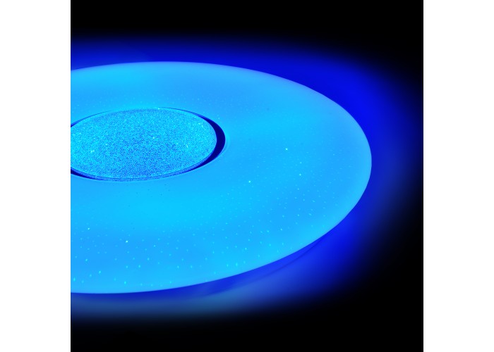 Функціональний круглий RGB LED світильник Videx Ring 72Вт 2800-6200K (VL-CLS1859-72RGB) білий