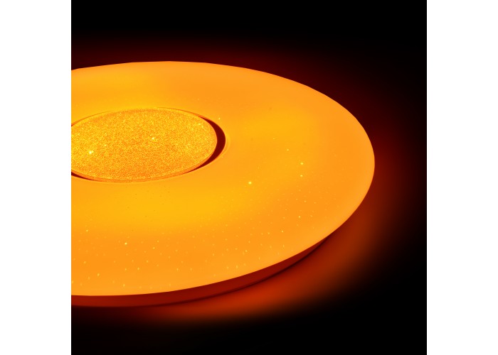 Функціональний круглий RGB LED світильник Videx Ring 72Вт 2800-6200K (VL-CLS1859-72RGB) білий
