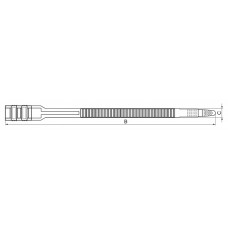 Хомут для СІП ХС-180 (100 шт/упак), IEK