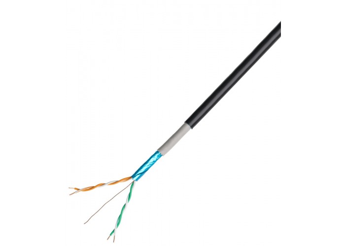 Кабель Logicpower Cat. 5e FTP 2x2x0.50мм CU 305м.