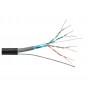 Кабель Logicpower Cat. 5e FTP 4x2x0.51мм CCA 305м із тросом 7x0,4мм
