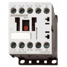 Контактор Schrack LSDD0912 110В AC 1НО 4кВт 9А 3P розмір 00