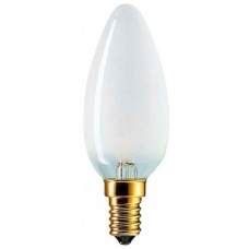 Лампа розжарювання Philips 926000007764 Standard 60Вт E14 230В B35 FR 1CT/10X10F