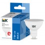 Лампа светодиодная IEK ECO MR16 7Вт 6500К GU5.3