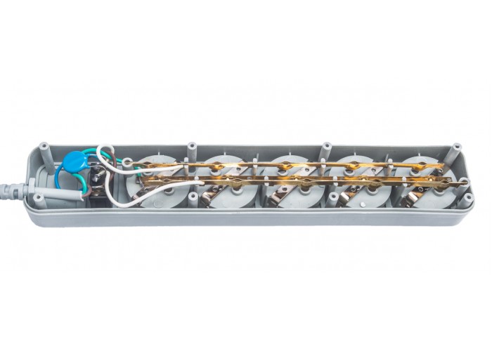 Мережевий фільтр LogicPower LP-X6, 6 місць, 1,8м