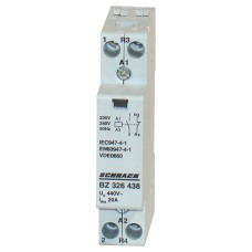 Модульний контактор Schrack BZ326438 230В AC 1НО+1НЗ 20А